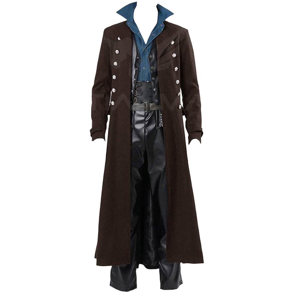Steampunk Retro Gothic Coat Windbreaker Coat - Shop Jobie