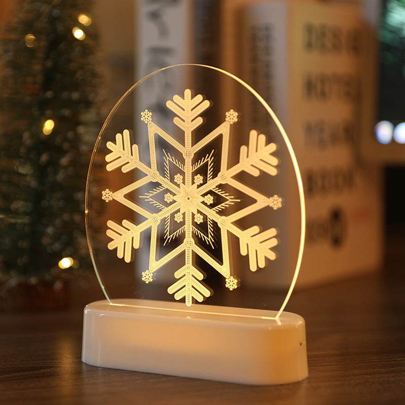 Christmas Acrylic Night Light - Shop Jobie