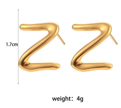 Twist & Square Earrings - Shop Jobie