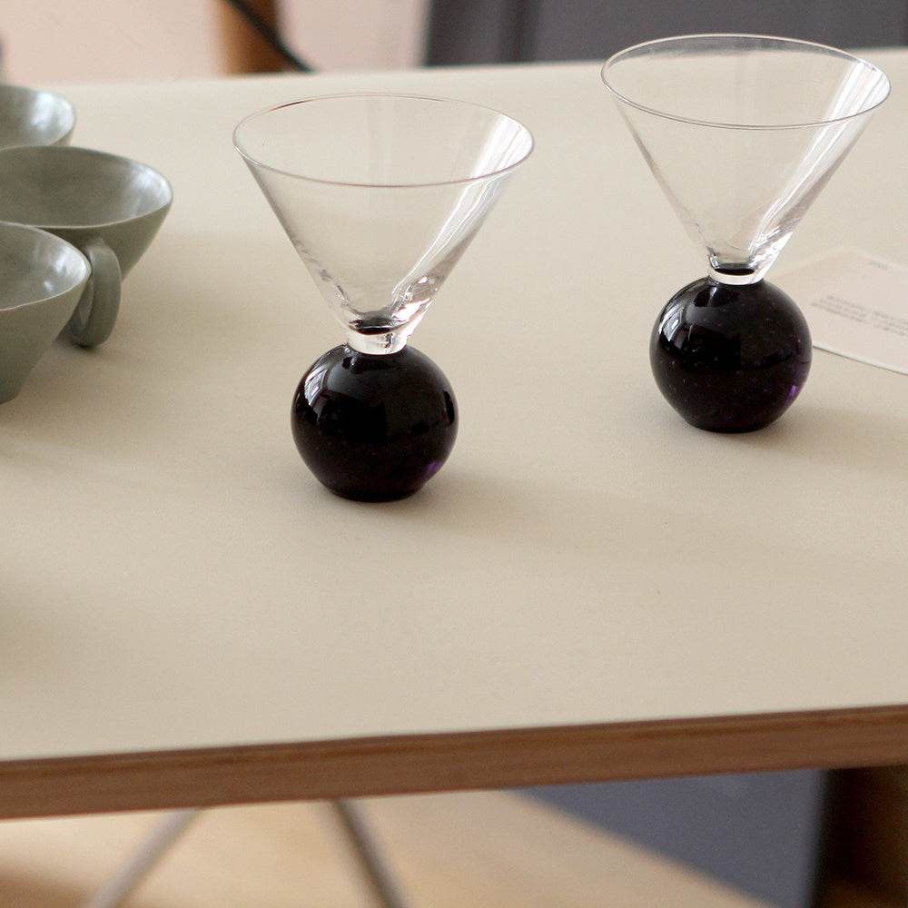 Violet Ball Crystal Glass - Shop Jobie