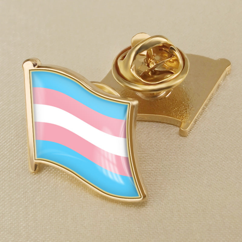 Metal Rainbow Pins