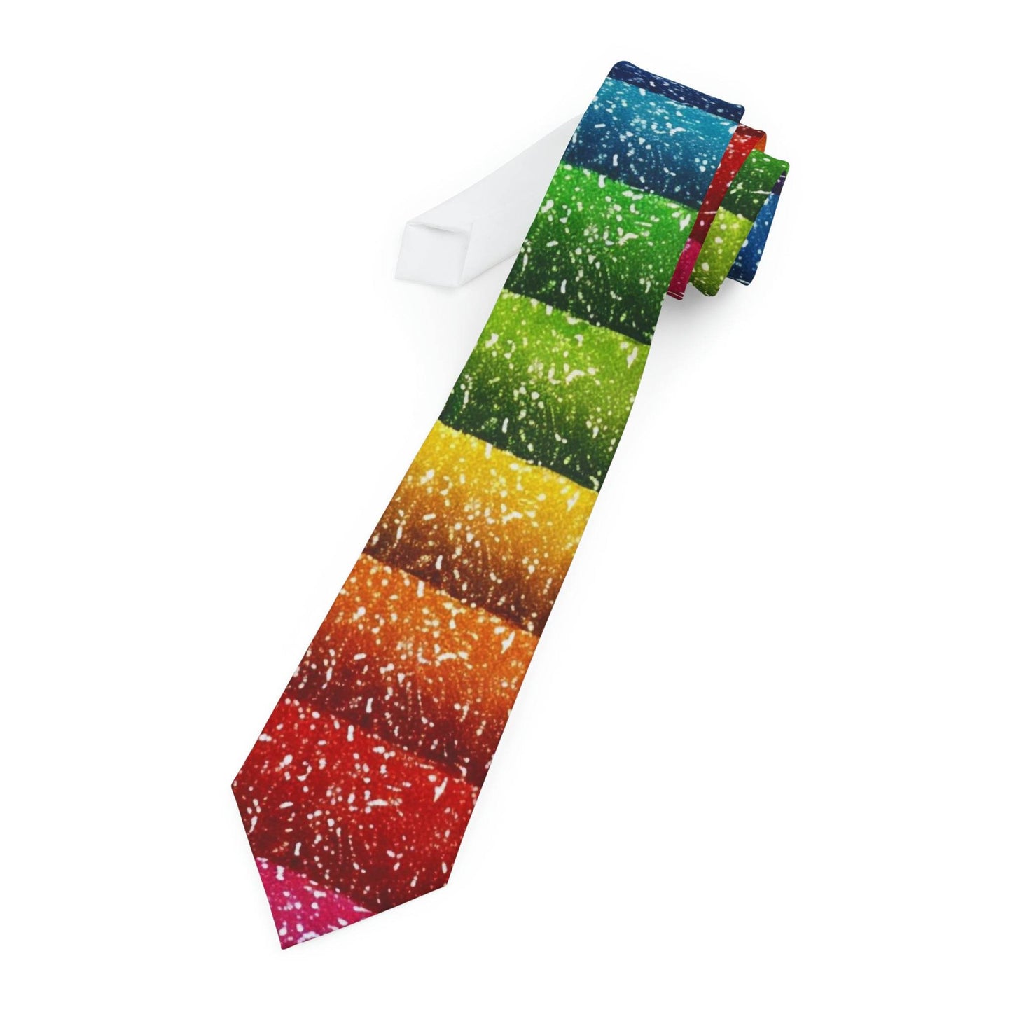 Rainbow 2 Striped Necktie
