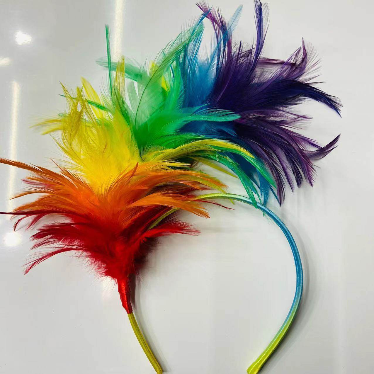 European Flair Feather Headband - Shop Jobie