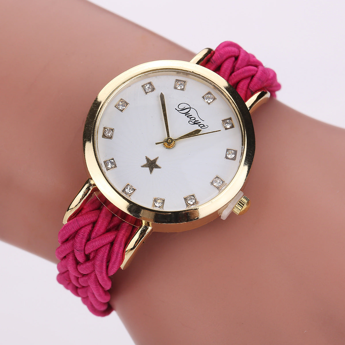 Braided Rope Ladies Bracelet Watch