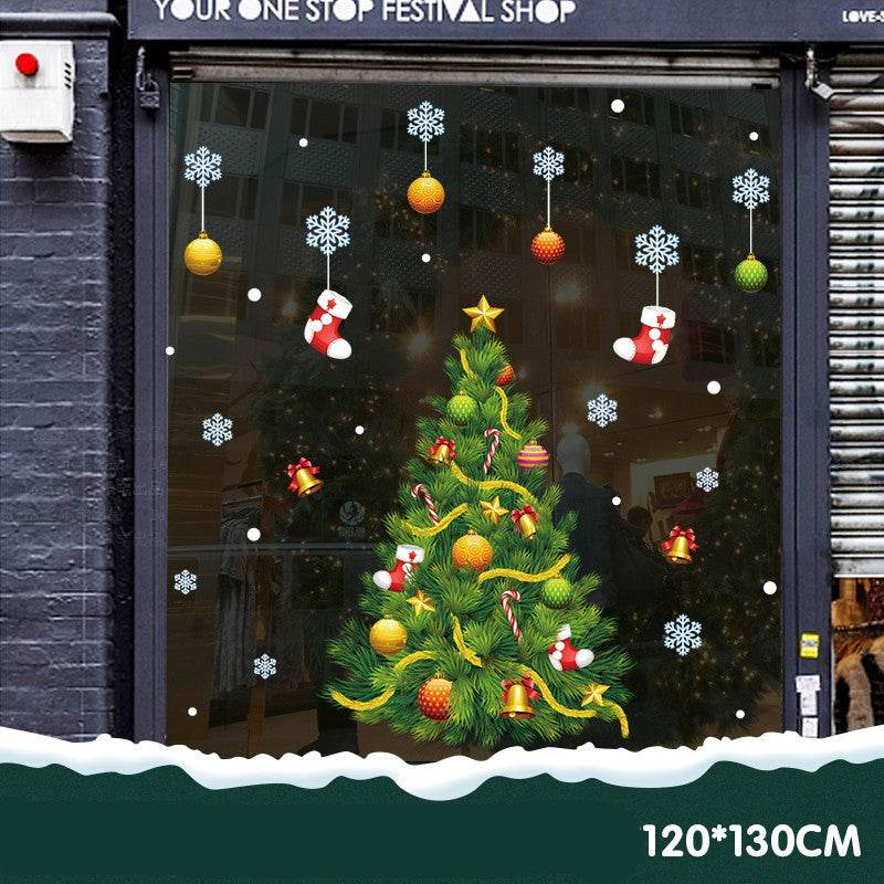 Holiday Window Glass Door Wall Stickers - Shop Jobie