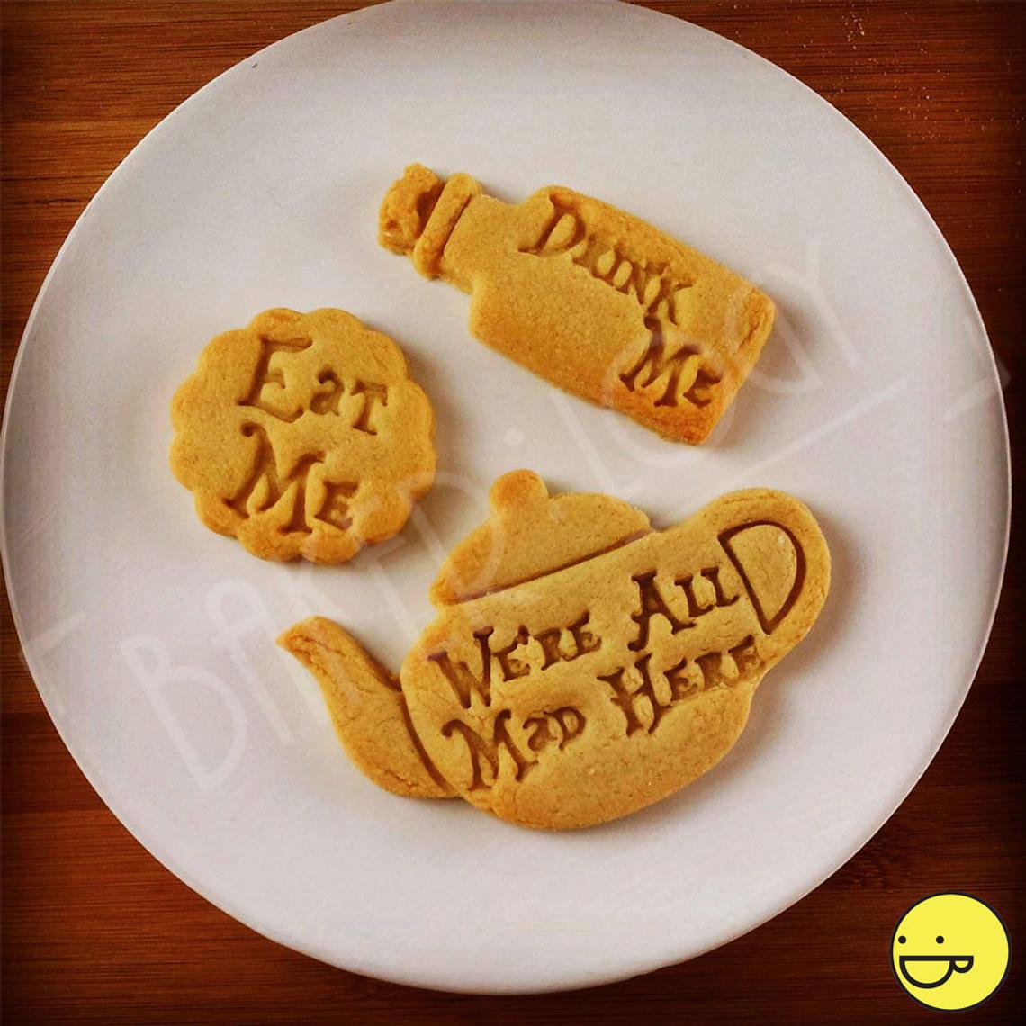 3pc Set - Cookie Mold Cutter w/Sayings