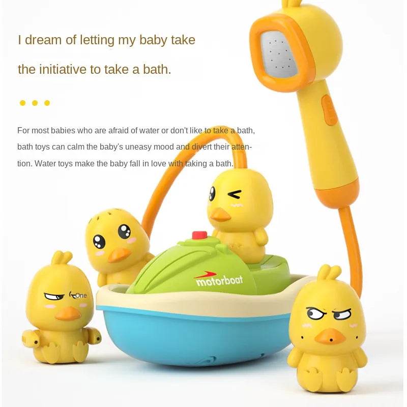 Cute Duck Water Spray Bathing Toys - Shop Jobie