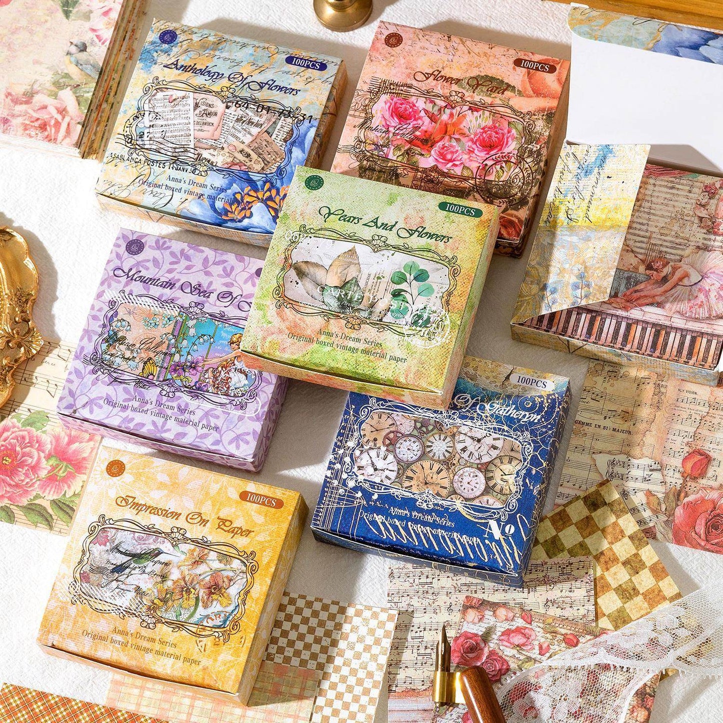 DIY Scrapbooking Paper - Vintage Pattern