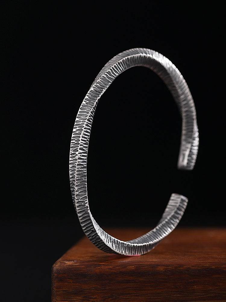 999 Sterling Silver Mobius Bracelet - Shop Jobie