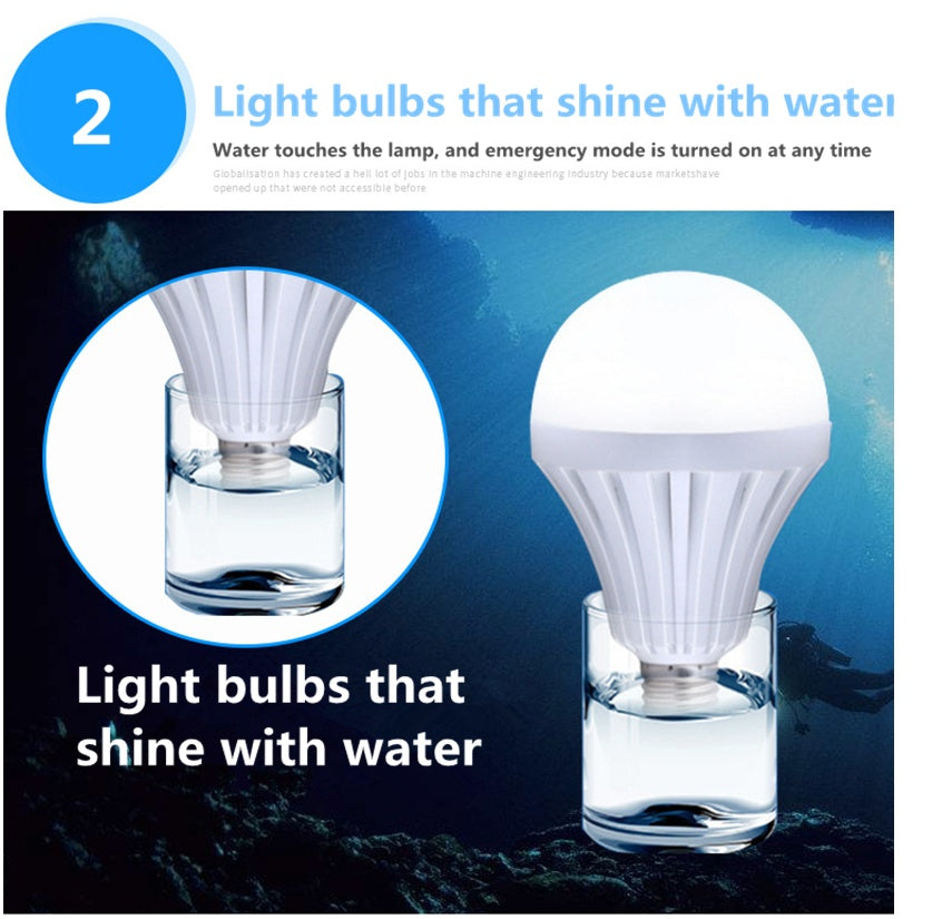 LED Emergency Bulb Lamp