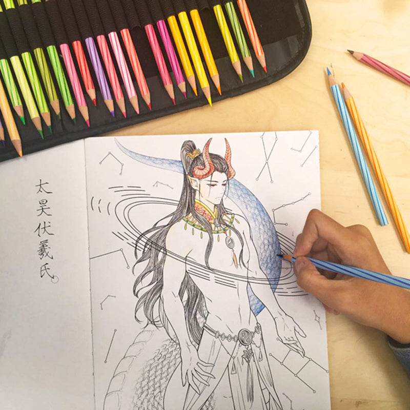 Line Drawing Coloring Book - Shop Jobie