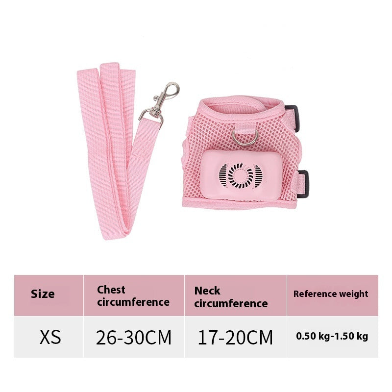 Pet Harness with Air Conditioner