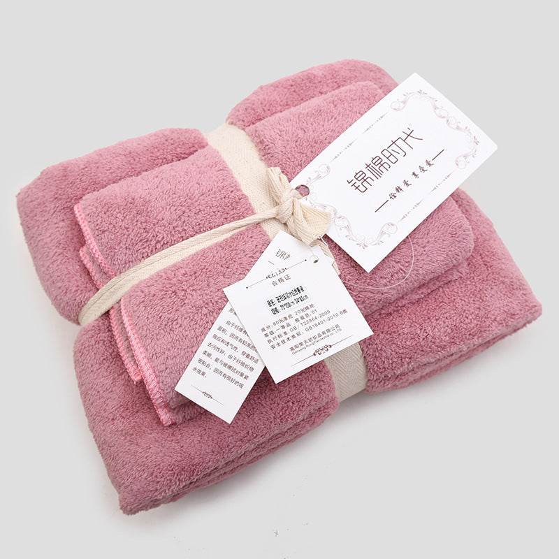 Coral Velvet Bath Set - Shop Jobie