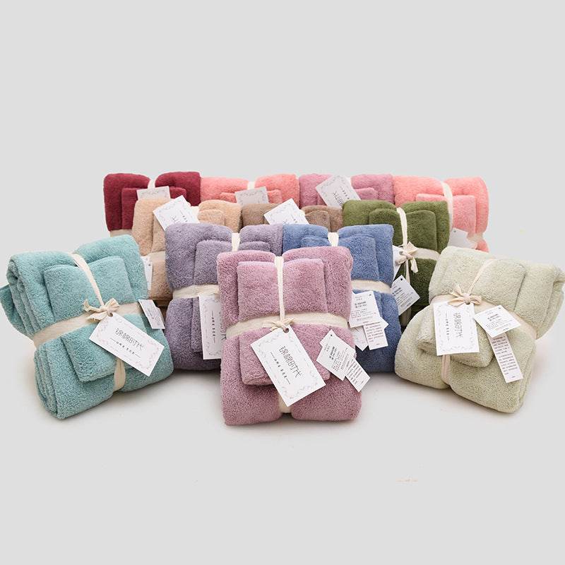 Coral Velvet Bath Set - Shop Jobie