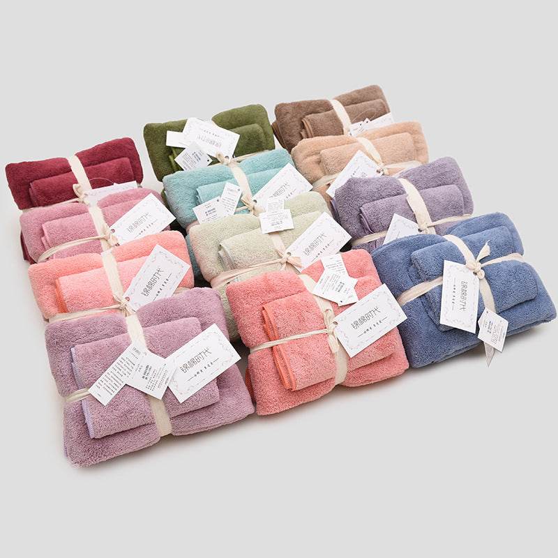 Coral Velvet Bath Set - Shop Jobie