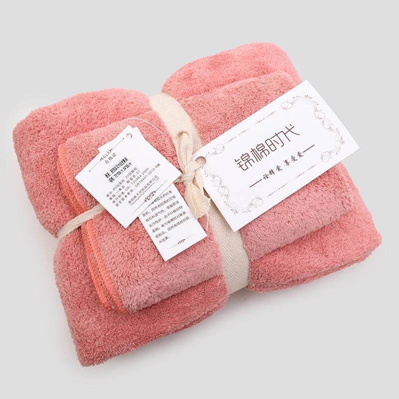 Coral Velvet Bath Set - Shop Jobie