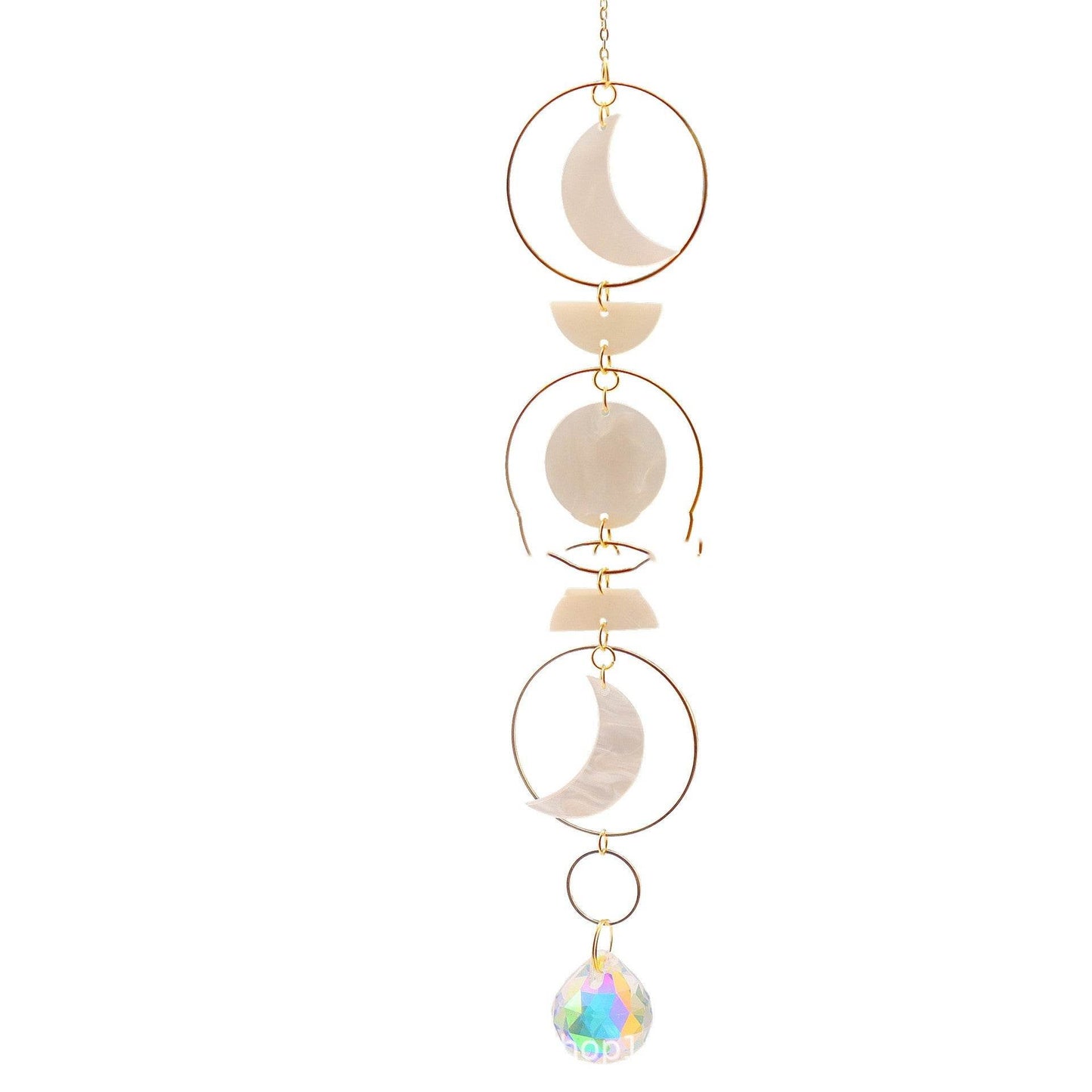 Moon & Stars Crystal Suncatcher - Shop Jobie