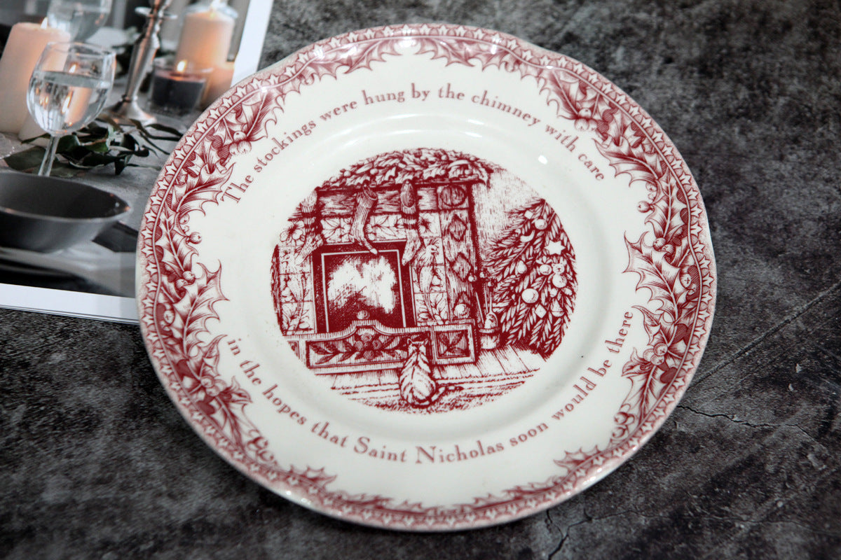 Christmas Tree Tableware European-style