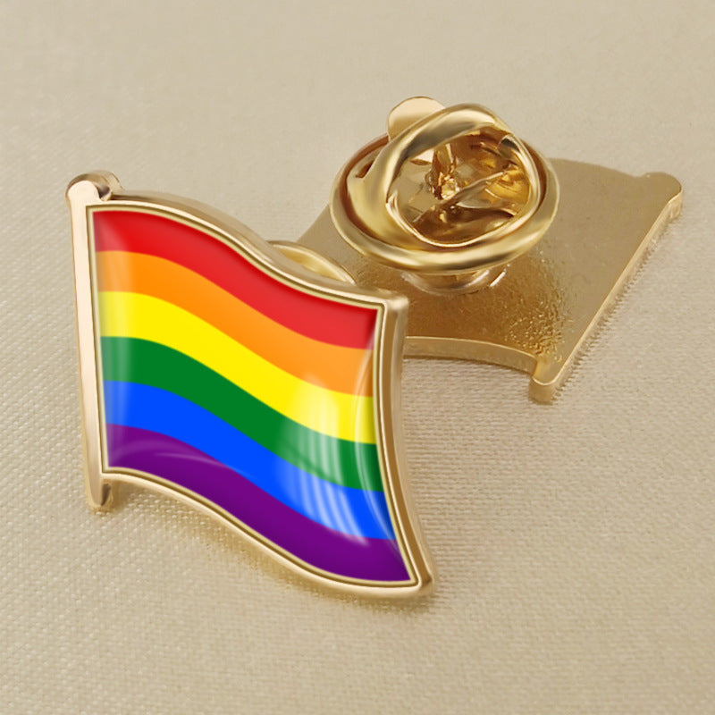 Metal Rainbow Pins