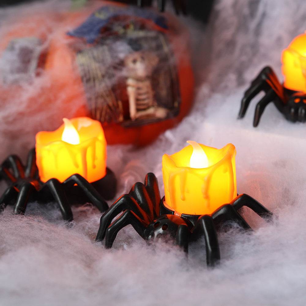 LED Electronic Candle Spider Night Lamp - Shop Jobie