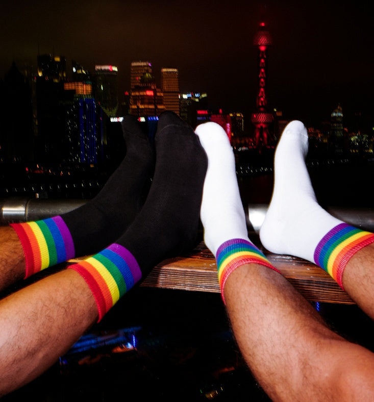 Mens Rainbow Socks