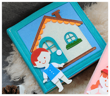 Montessori-Like 3D Puzzle Cloth Activity Book - Shop Jobie