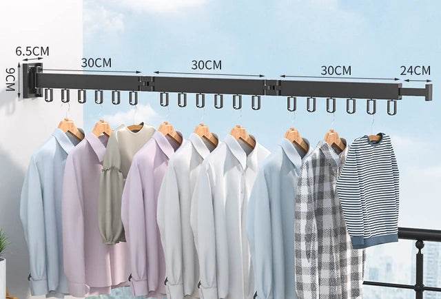 Retractable Cloth Drying Rack - Shop Jobie