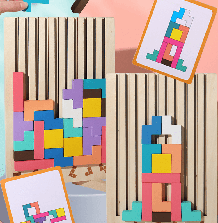 Multi-functional Tetris Building Block Puzzle - Shop Jobie