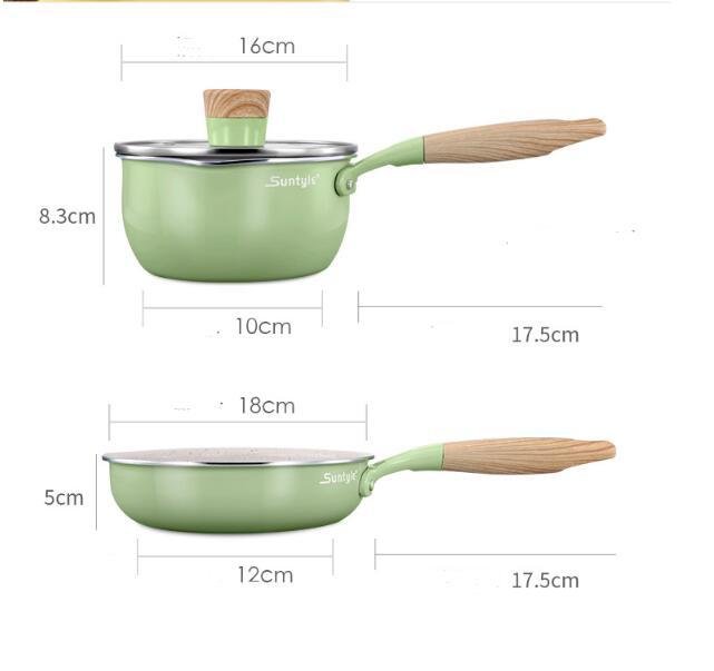 Maifan Stone Non-stick Pan Set