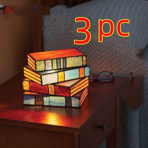 Stacked Books Lamp - Shop Jobie