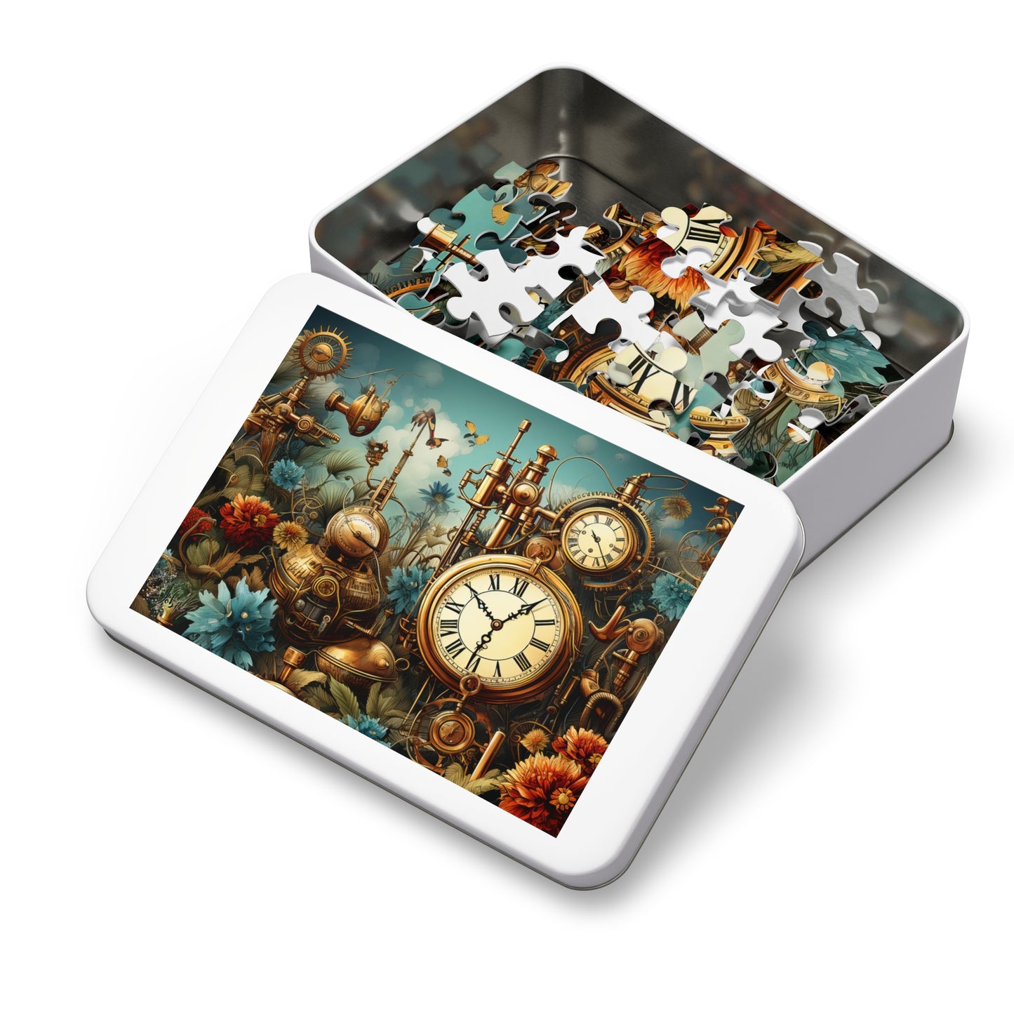 Steampunk 1 Puzzle Metal Box - Shop Jobie