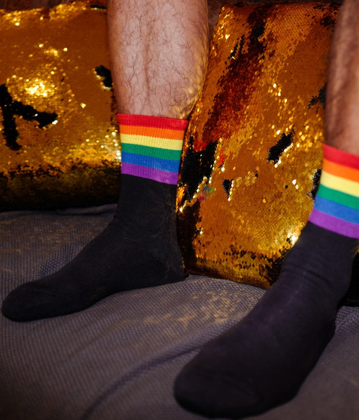 Mens Rainbow Socks