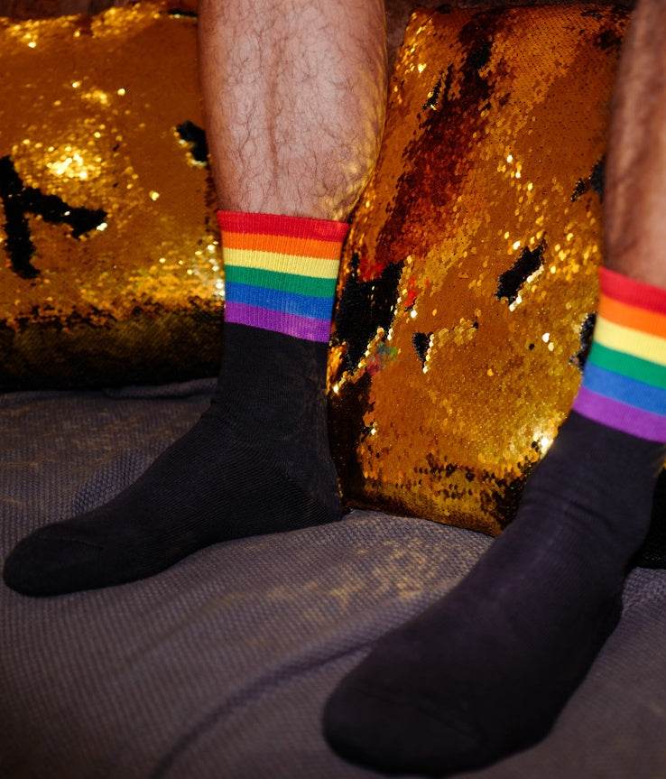 Mens Rainbow Socks - Shop Jobie