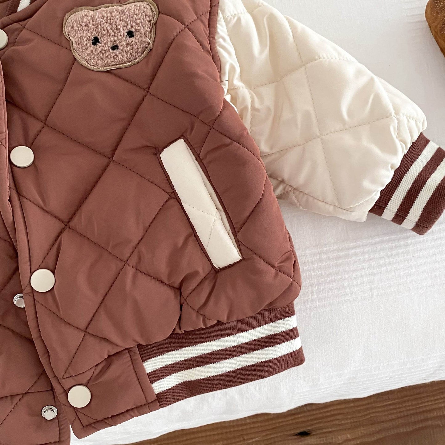 Kid's Baseball Quilted Jacket - Shop Jobie