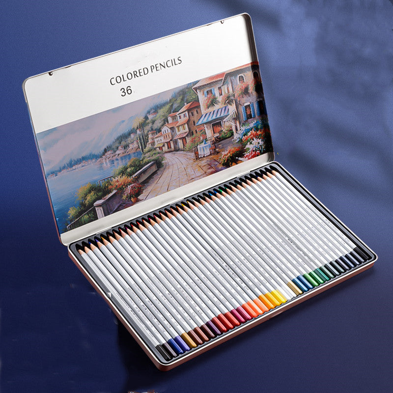 Oil-Based Color Pencil Drawing Set