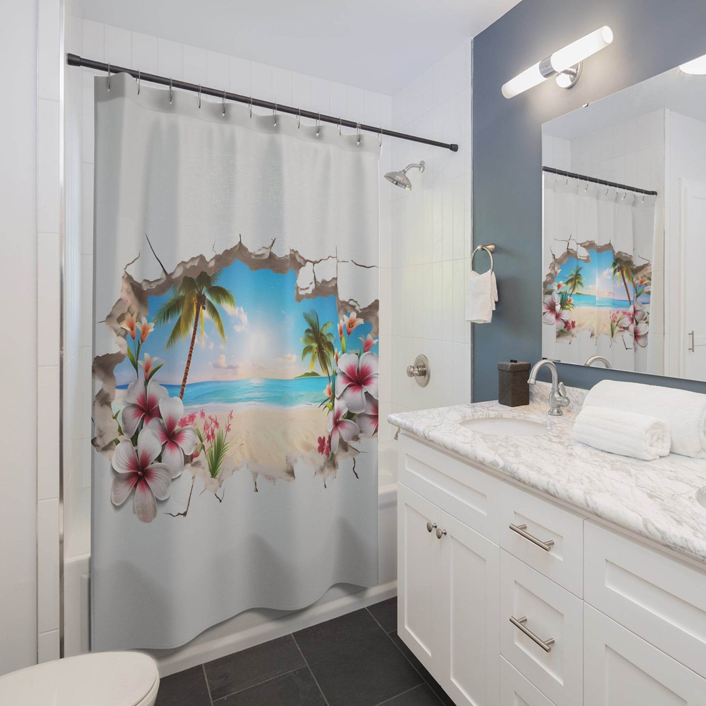 Beach Bustin' Out Shower Curtain - Shop Jobie