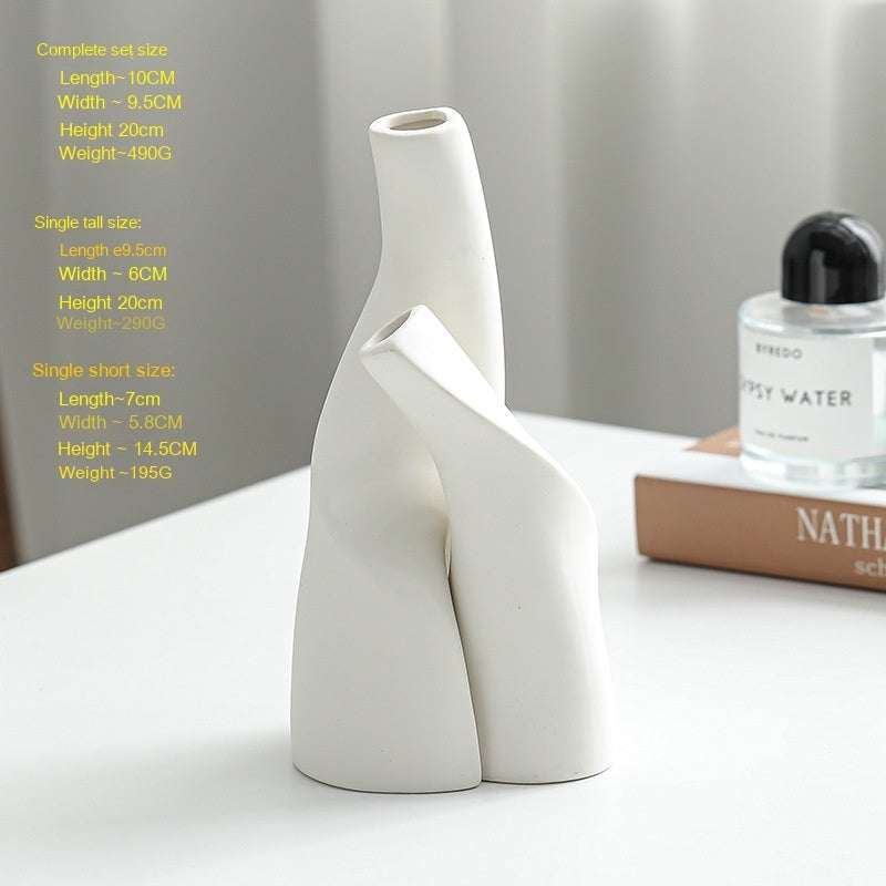 Hugging Ceramic Vases