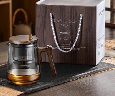 Steeped to Perfection - Elegant Glass Tea Pot Set! - Shop Jobie