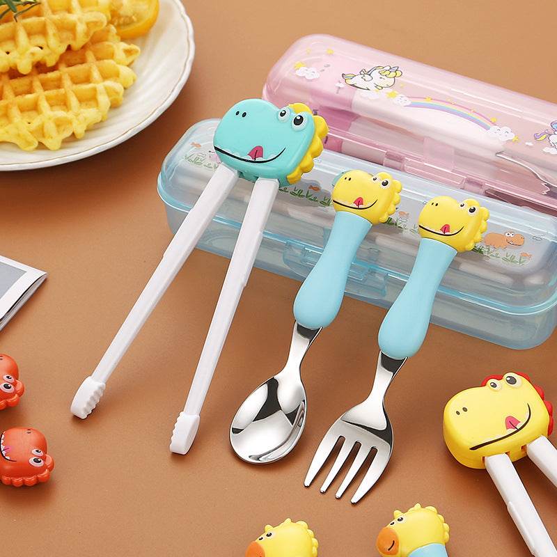 Kid's Dinosaur Tableware Set - Shop Jobie