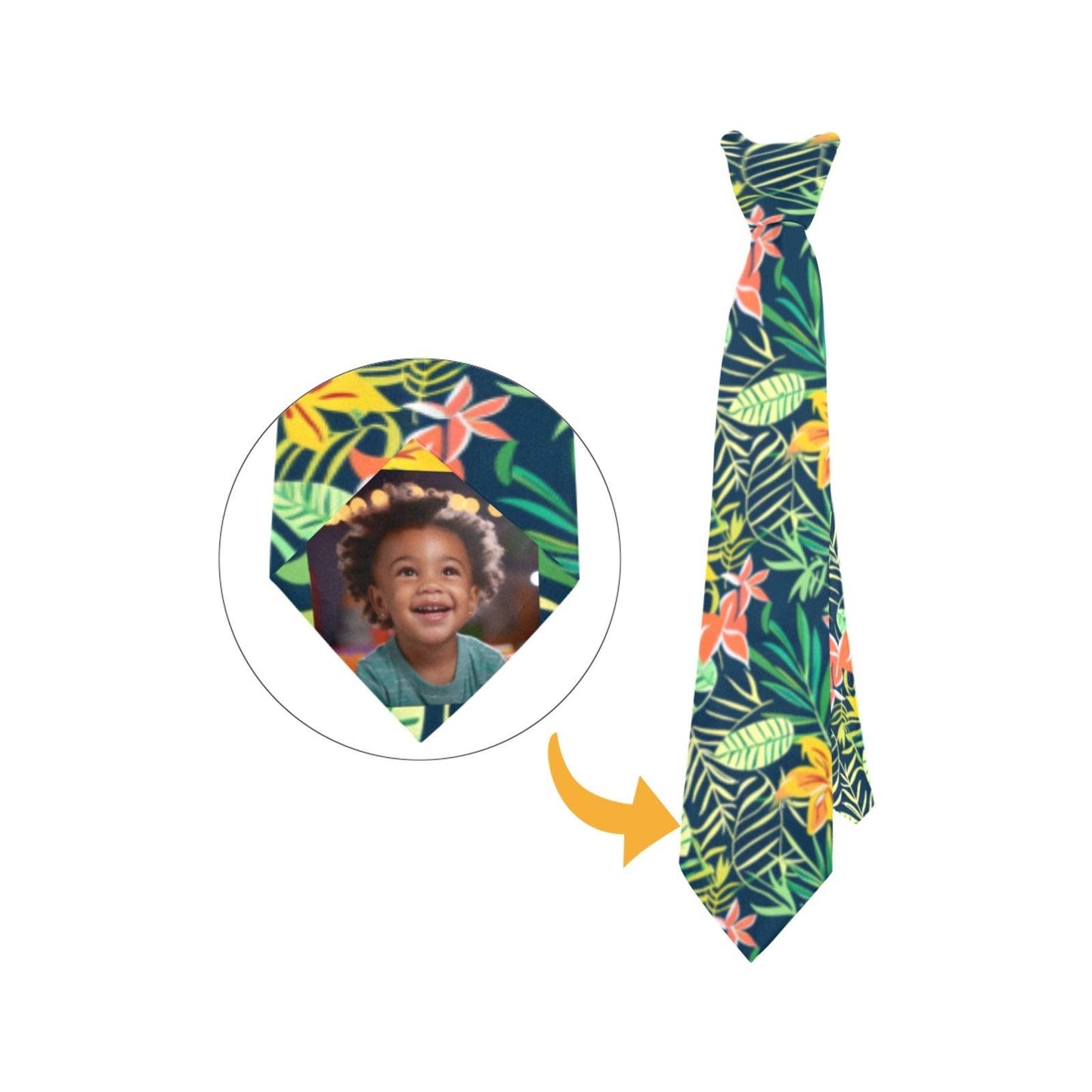 Men's Tie with Hidden Photo - Shop Jobie