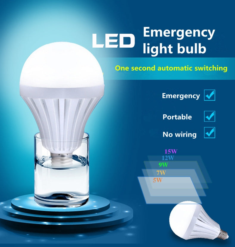 LED Emergency Bulb Lamp