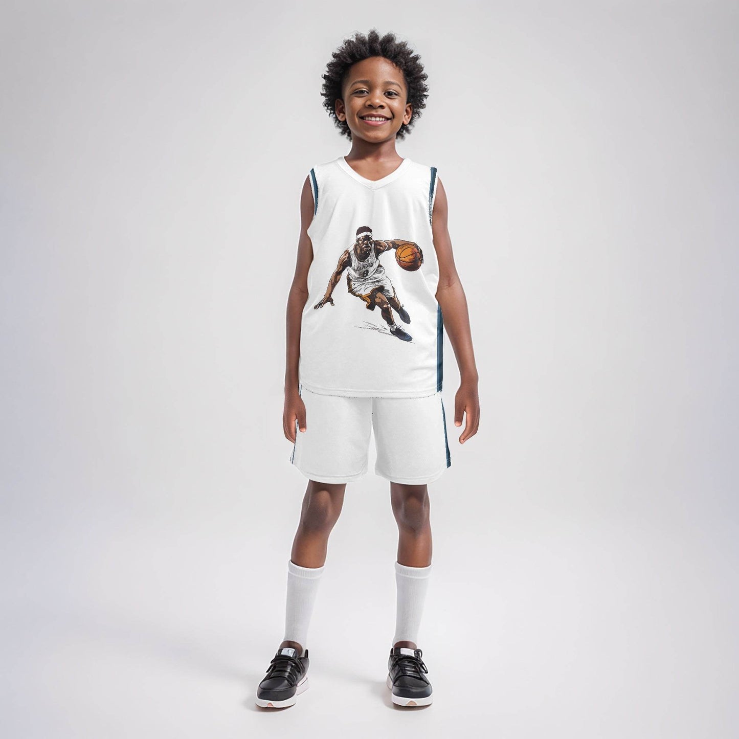 Kid's Basketball Jersey Set - Shop Jobie