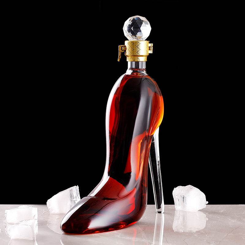 Glass High Heels Vodka Wine Container - Shop Jobie