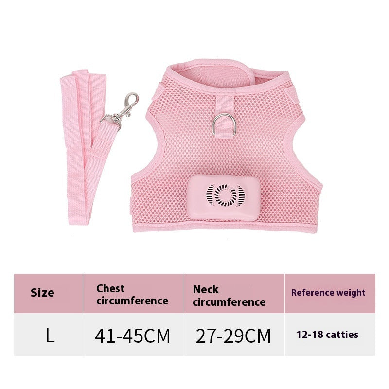 Pet Harness with Air Conditioner