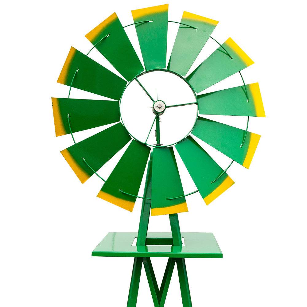 Windmill - 8FT Green Garden Windmill - Shop Jobie