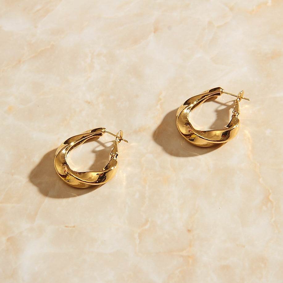 Minimalist Drop-shaped Circle Earrings - Shop Jobie