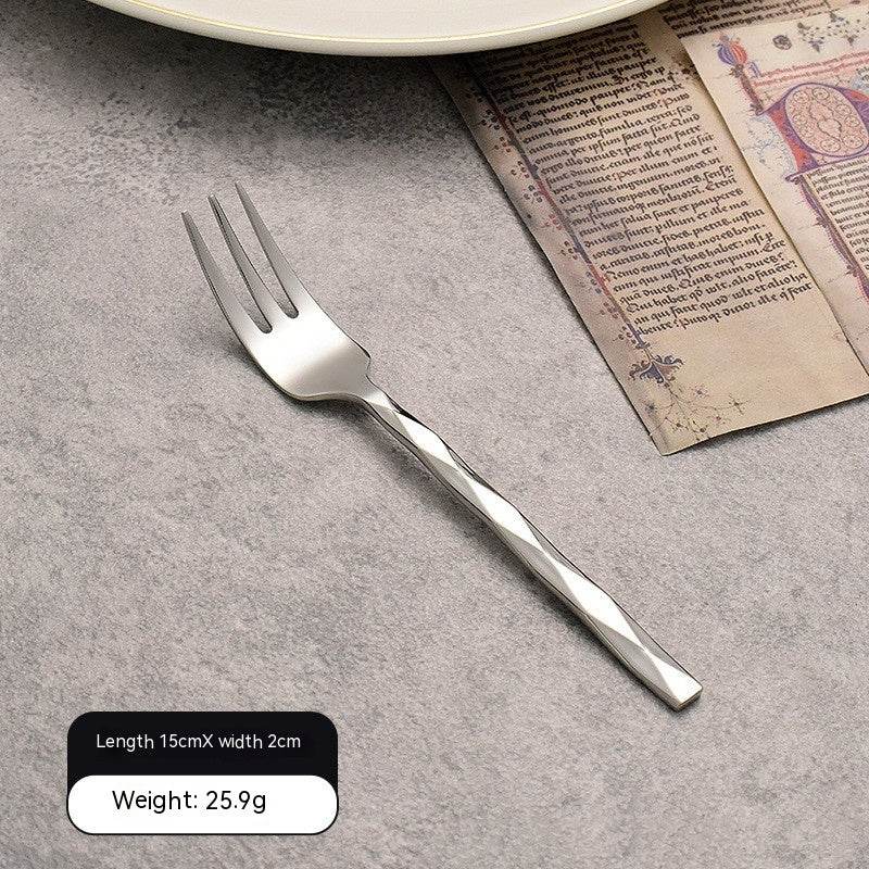 Nordic-inspired Square Handle Knife, Fork, and Spoon set - Shop Jobie