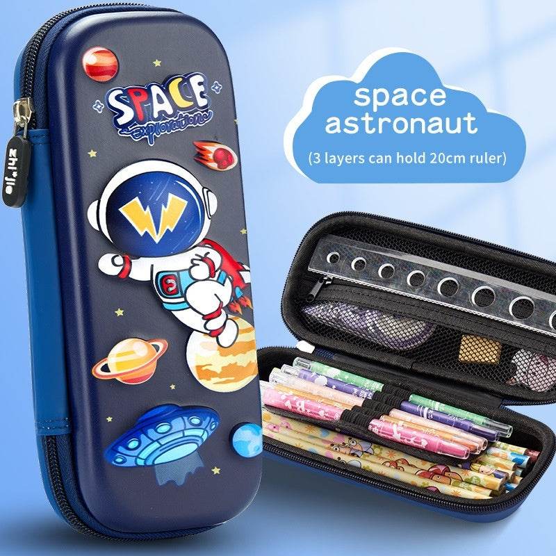 3D Leather Box Pencil Case - Shop Jobie