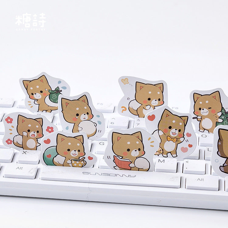 DIY Scrapbooking Dog Stickers