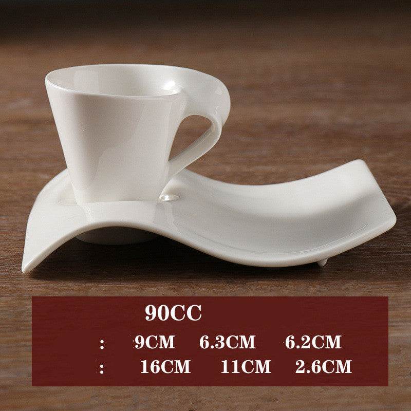 Wave Coffee Cup And Saucer - Shop Jobie